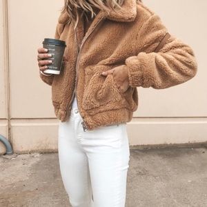 Urban outfitters teddy coat